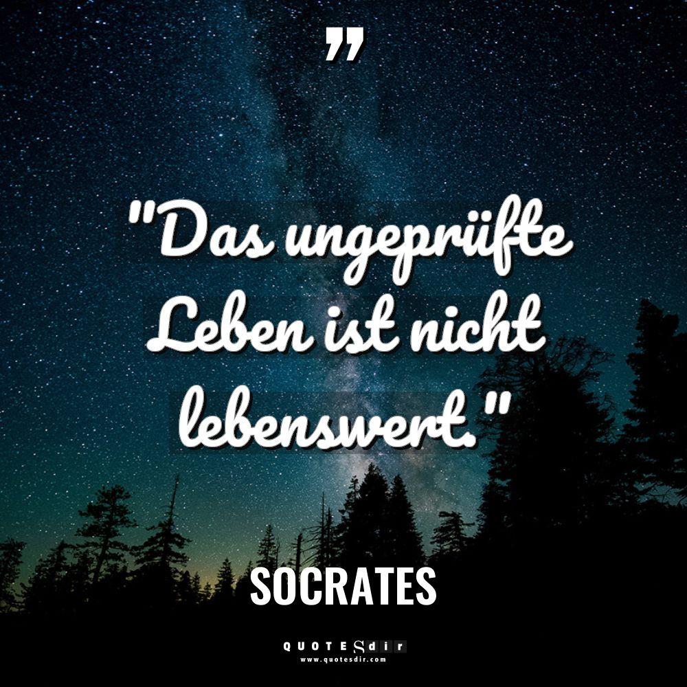 „Das ungeprüfte Leben ist nicht lebenswert.“ Warning: Undefined variable $post_id... - Socrates Zitate