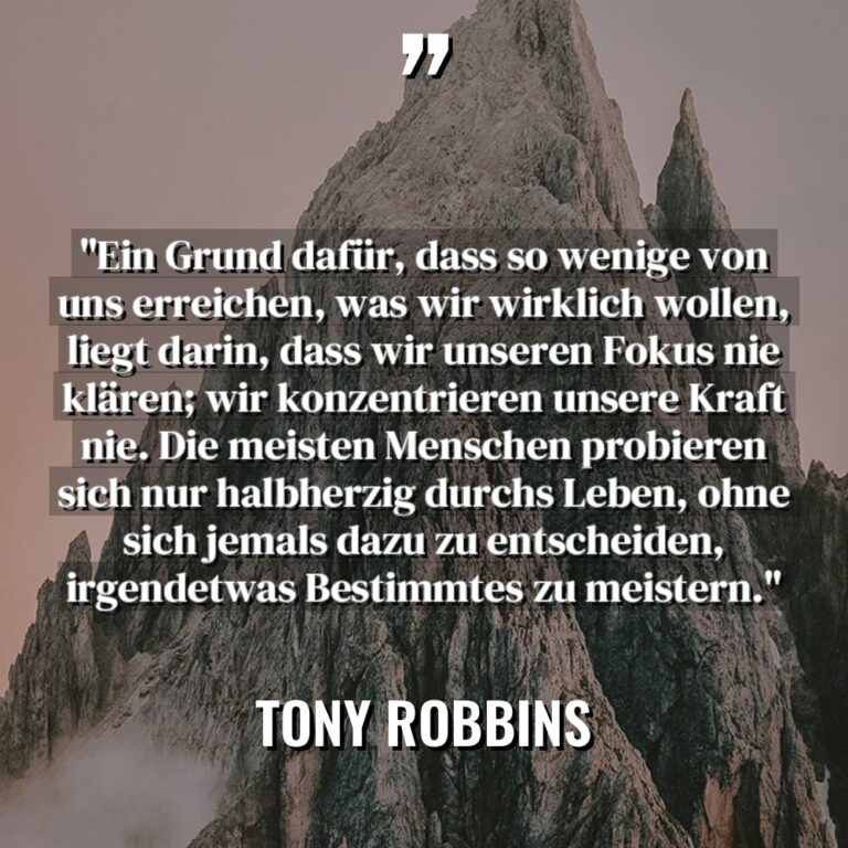 Zitate - Tony Robbins - „Ein Grund dafür, dass so wenige von uns erreichen, was... „Ein Grund dafür, dass so wenige von uns erreichen, was... - Tony Robbins Zitate