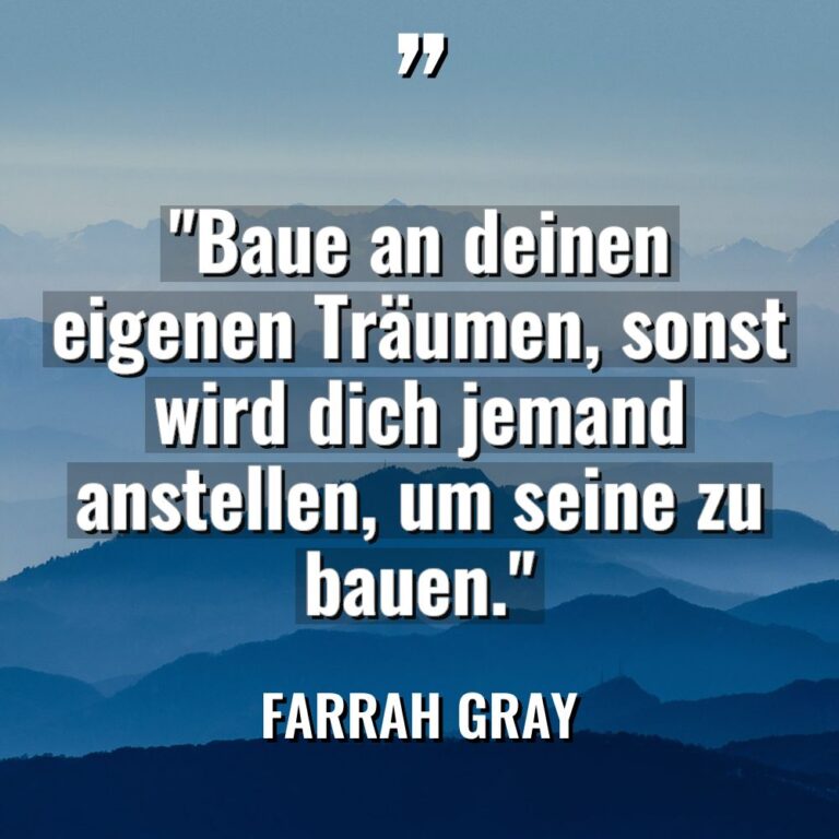 „Baue an deinen eigenen Träumen, sonst wird dich jemand anstellen,... - Farrah Gray Zitate