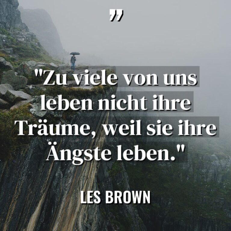 „Zu viele von uns leben nicht ihre Träume, weil sie... - Les Brown Zitate