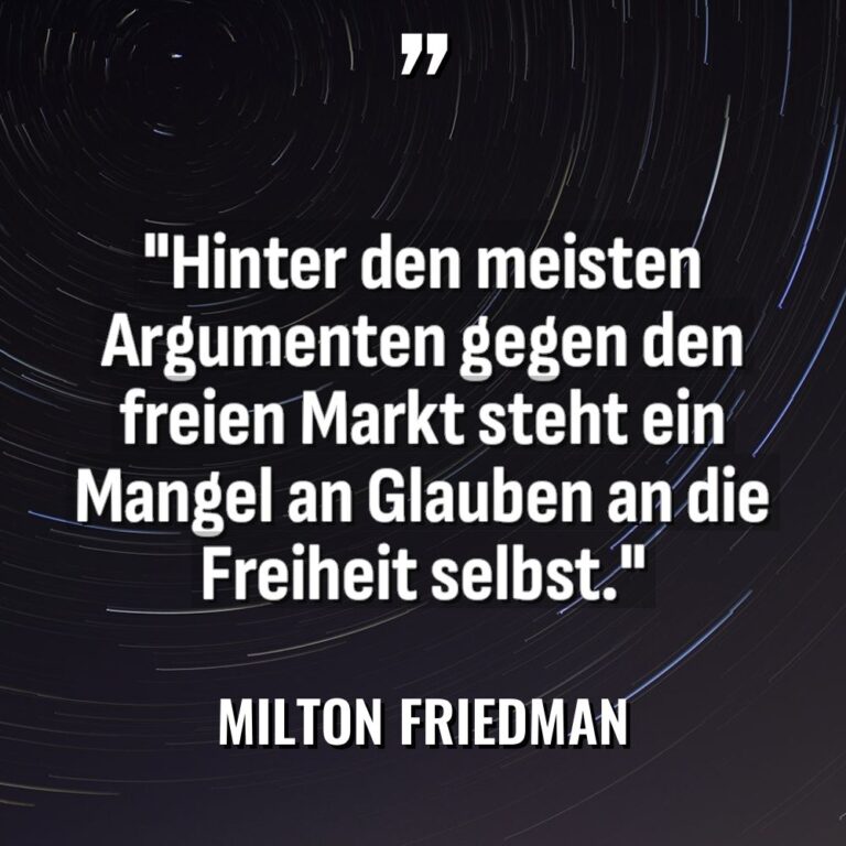 „Hinter den meisten Argumenten gegen den freien Markt steht ein... - Milton Friedman Zitate