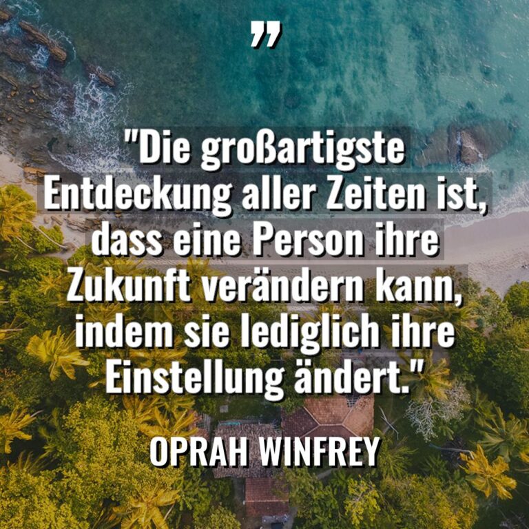 „Die großartigste Entdeckung aller Zeiten ist, dass eine Person ihre... - Oprah Winfrey Zitate