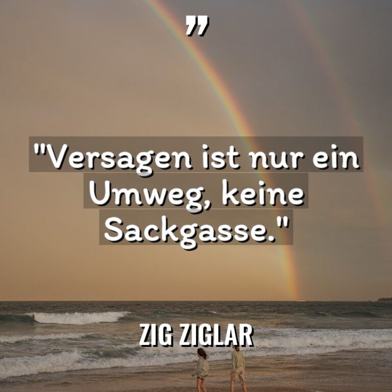 „Versagen ist nur ein Umweg, keine Sackgasse.“ Warning: Undefined variable... - Zig Ziglar Zitate
