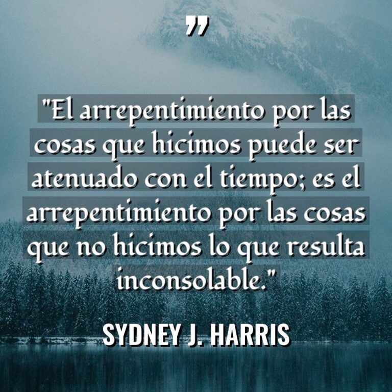 «El arrepentimiento por las cosas que hicimos puede ser atenuado... - Sydney J. Harris Citas