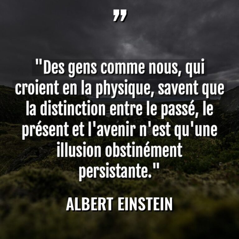 « Des gens comme nous, qui croient en la physique, savent... - Albert Einstein Citations