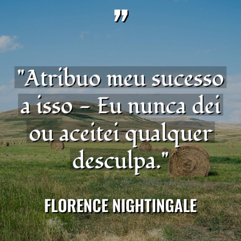 “Atribuo meu sucesso a isso – Eu nunca dei ou... - Florence Nightingale Citações