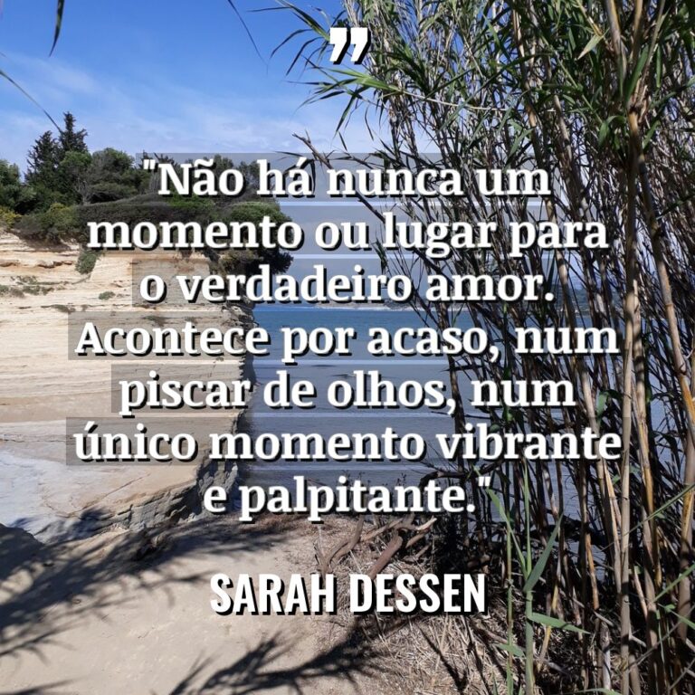 “Não há nunca um momento ou lugar para o verdadeiro... - Sarah Dessen Citações