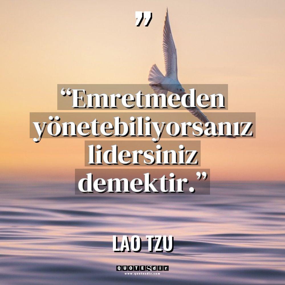 “Emretmeden yönetebiliyorsanız lidersiniz demektir.