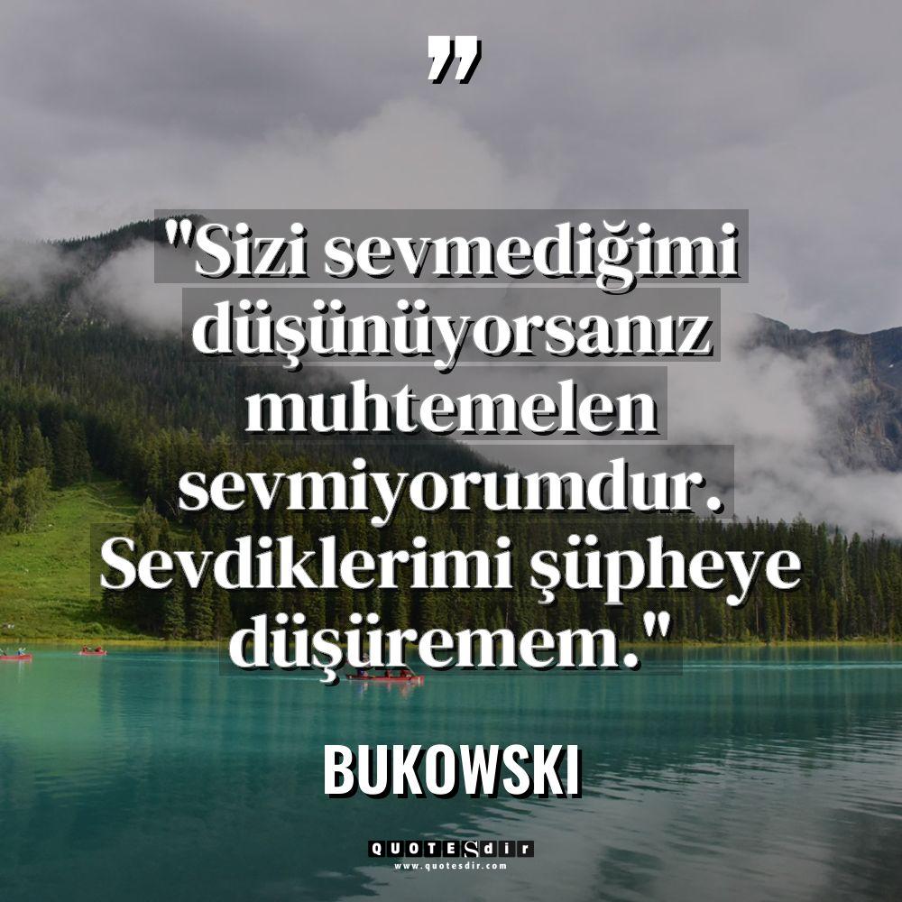 "Sizi sevmediğimi düşünüyorsanız muhtemelen sevmi