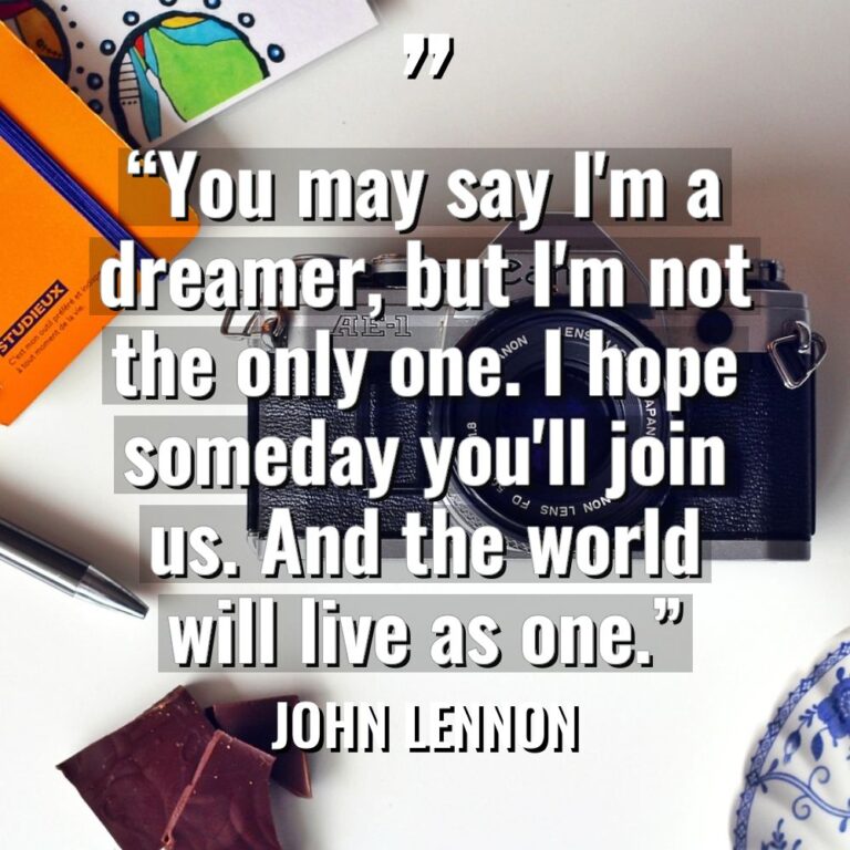 “You may say I’m a dreamer, but I’m not the... - John Lennon Quotes