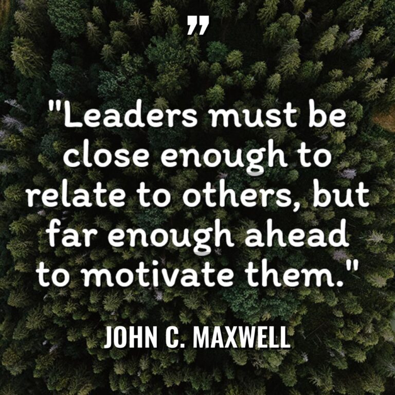“Leaders must be close enough to relate to others, but... - John C. Maxwell Quotes