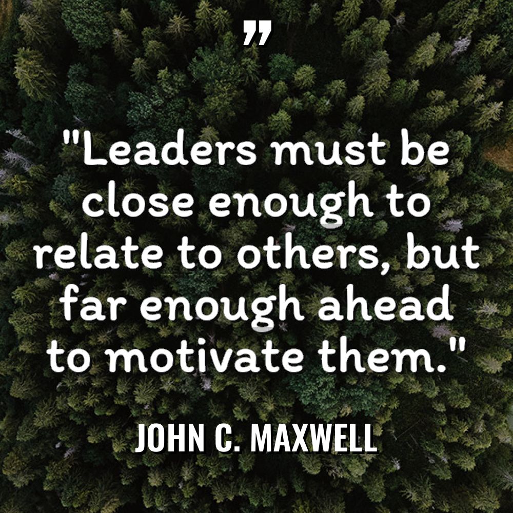 “Leaders must be close enough to relate to others, but... - John C. Maxwell Quotes
