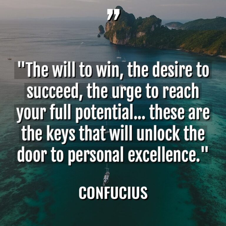 “The will to win, the desire to succeed, the urge... - Confucius Quotes