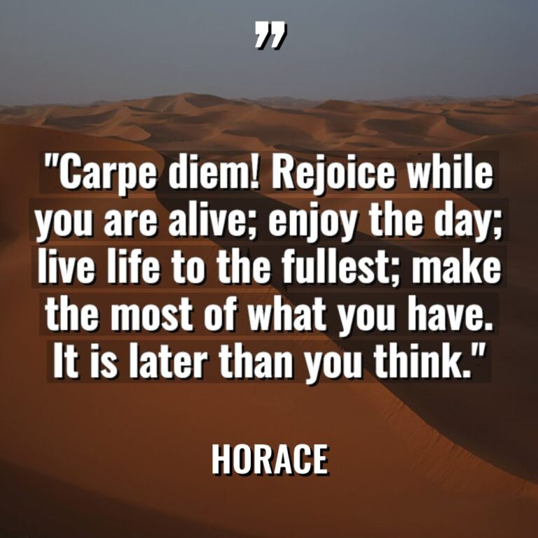 “Carpe diem! Rejoice while you are alive; enjoy the day;... - Horace Quotes