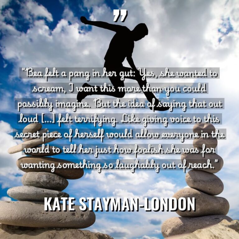 “Bea felt a pang in her gut: Yes, she wanted... - Kate Stayman-London Quotes