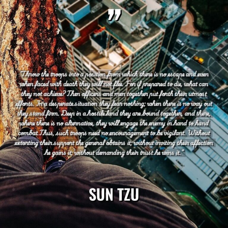 “Throw the troops into a position from which there is... - Sun Tzu Quotes