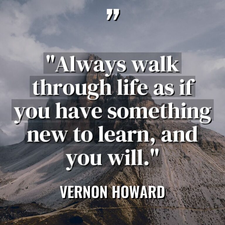 “Always walk through life as if you have something new... - Vernon Howard Quotes