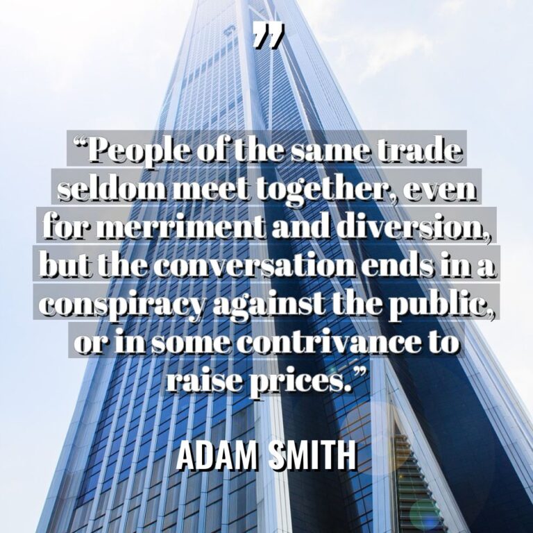 “People of the same trade seldom meet together, even for... - Adam Smith Quotes