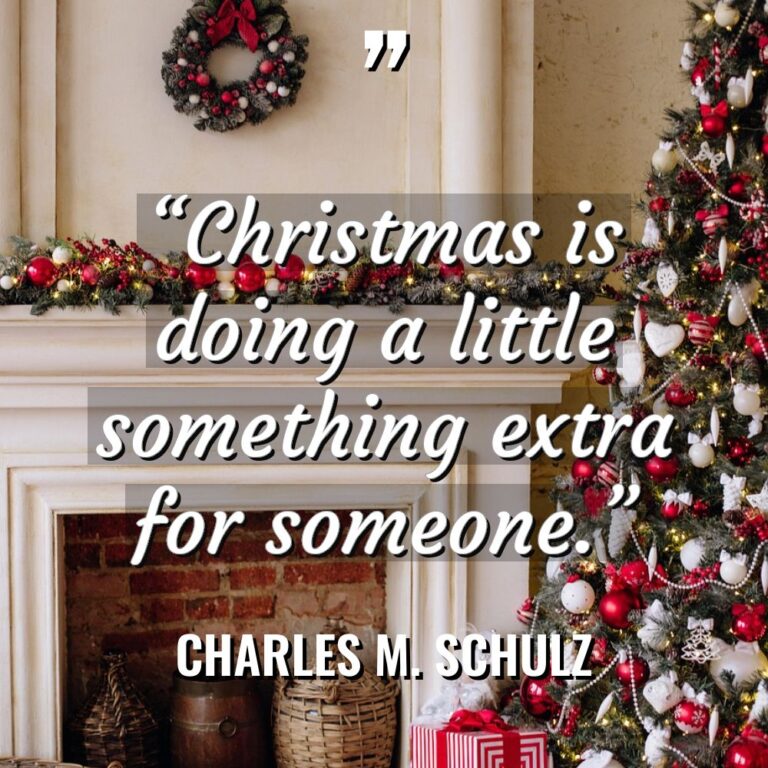 “Christmas is doing a little something extra for someone.” Warning:... - Charles M. Schulz Quotes