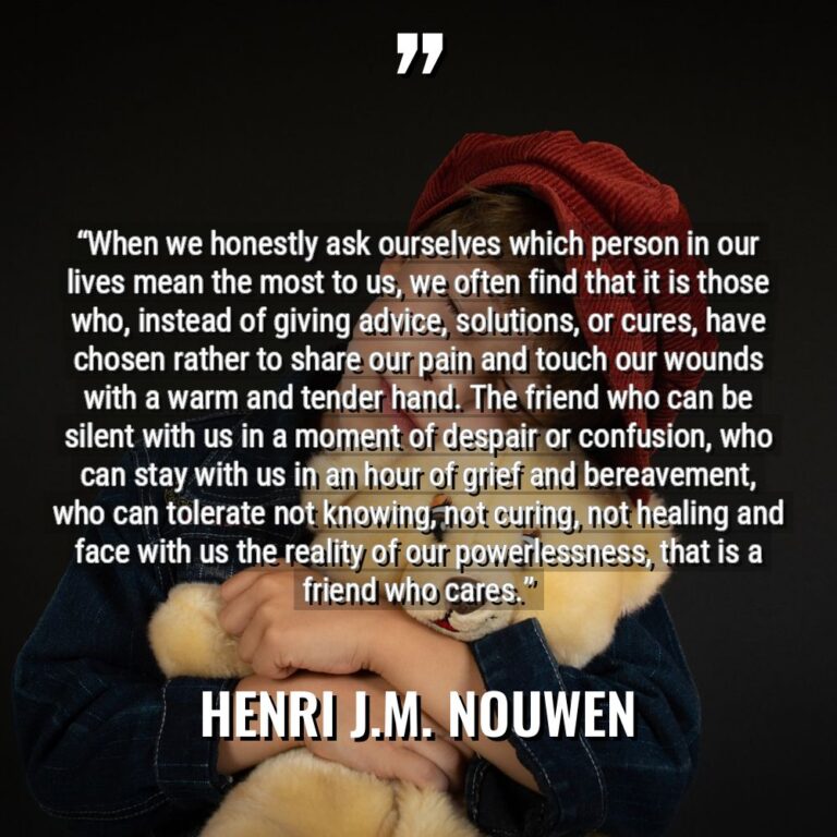 “When we honestly ask ourselves which person in our lives... - Henri J.M. Nouwen Quotes