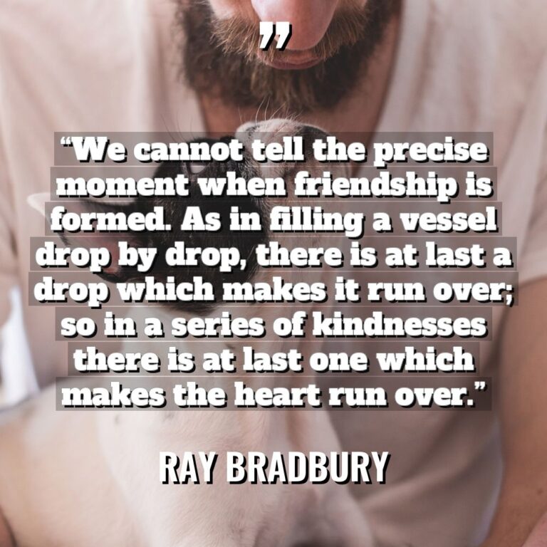 “We cannot tell the precise moment when friendship is formed.... - Ray Bradbury Quotes