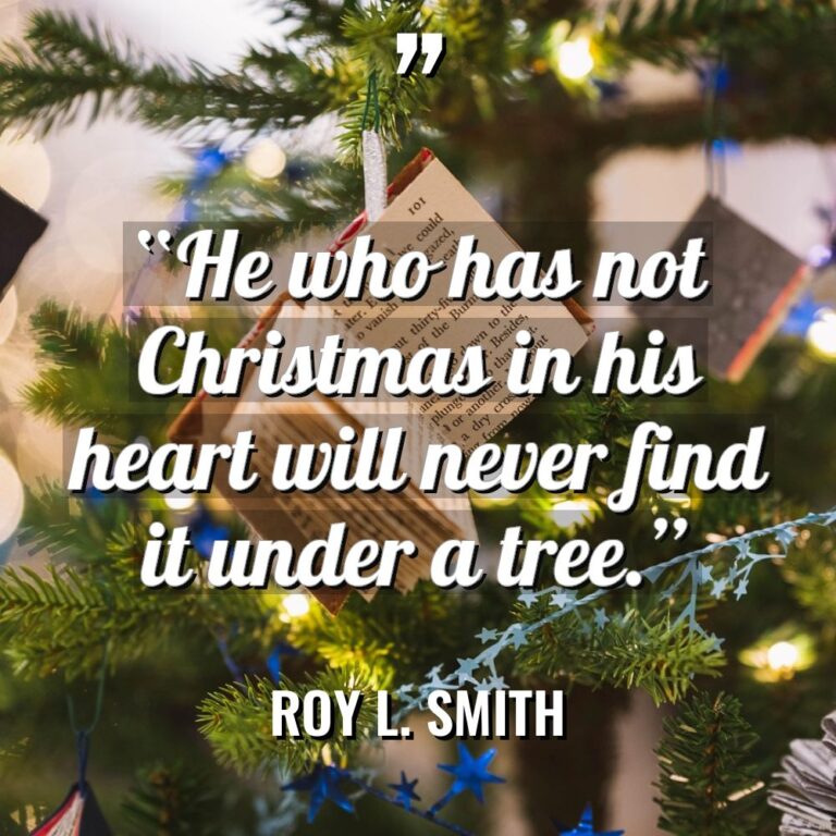 “He who has not Christmas in his heart will never... - Roy L. Smith Quotes