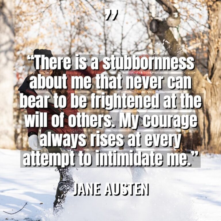 “There is a stubbornness about me that never can bear... - Jane Austen Quotes