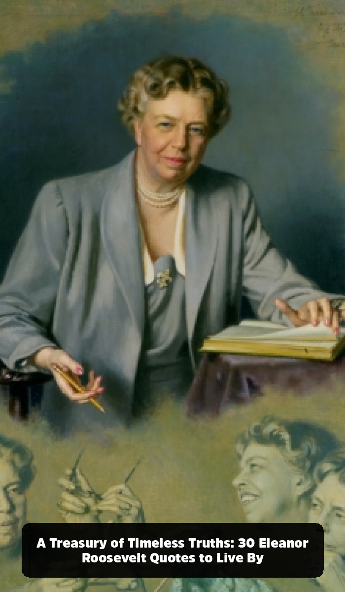 The Unshakable Wisdom: The Eleanor Roosevelt Quotes That Will Change How You Face Your Fears - A Treasury of Timeless Truths: 30 Eleanor Roosevelt Quotes to Live By