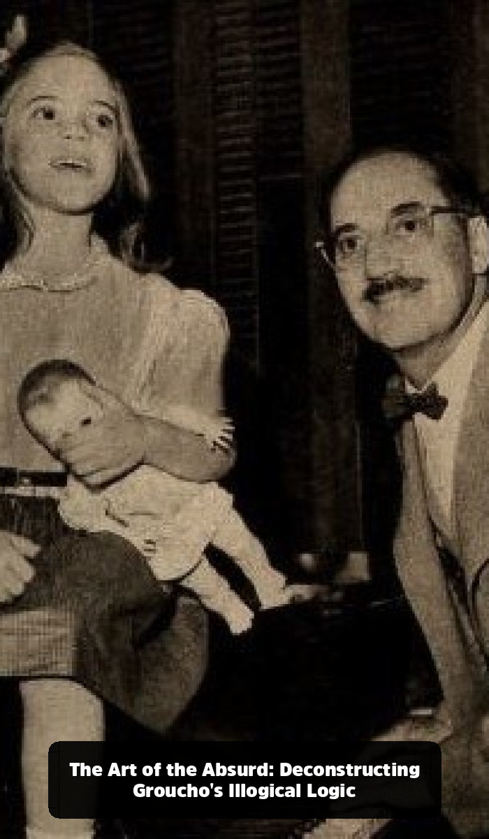 The Man Who Shot an Elephant in His Pajamas: A Deep Dive into the Best Groucho Marx Quotes - The Art of the Absurd: Deconstructing Groucho's Illogical Logic